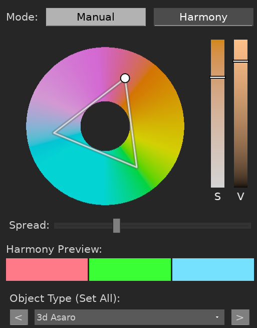 Harmony Color Picker for generating color schemes